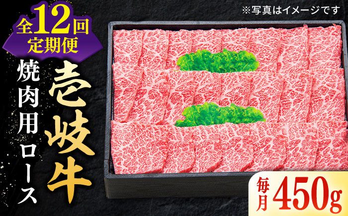 
            【全12回定期便】 特選 壱岐牛 ロース 450g（焼肉）《壱岐市》【太陽商事】 [JDL063] 肉 牛肉 ロース 赤身 焼肉 焼き肉 焼肉用 BBQ 定期便    400000 400000円 40万円
          