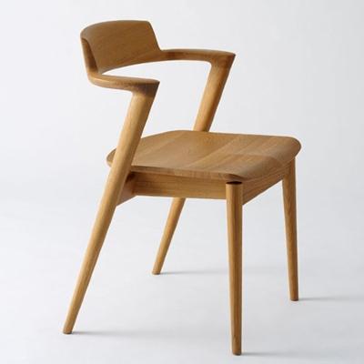 ふるさと納税 高山市 【飛騨の家具】　飛騨産業　セオトセミアームチェア(ホワイトオーク) TR3777 |  | 03