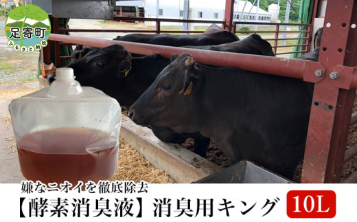 
【酵素消臭液】消臭用キング10L 北海道十勝足寄産
