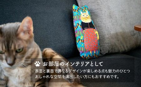necono 「 mannine cat doll」【Blue】猫のおもちゃ 　猫キック 猫のおもちゃ 猫グッズ 埼玉県 上尾市 猫のおもちゃ