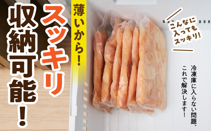 宮崎県産 若鶏切身もも肉 2.4kg（300g×8袋）【3か月定期便】 肉 お肉 精肉 鶏肉 鶏 鳥 とり とりにく 若鶏 若鳥 もも モモ肉 切身 カット済み 小分け パック 便利 からあげ お弁当