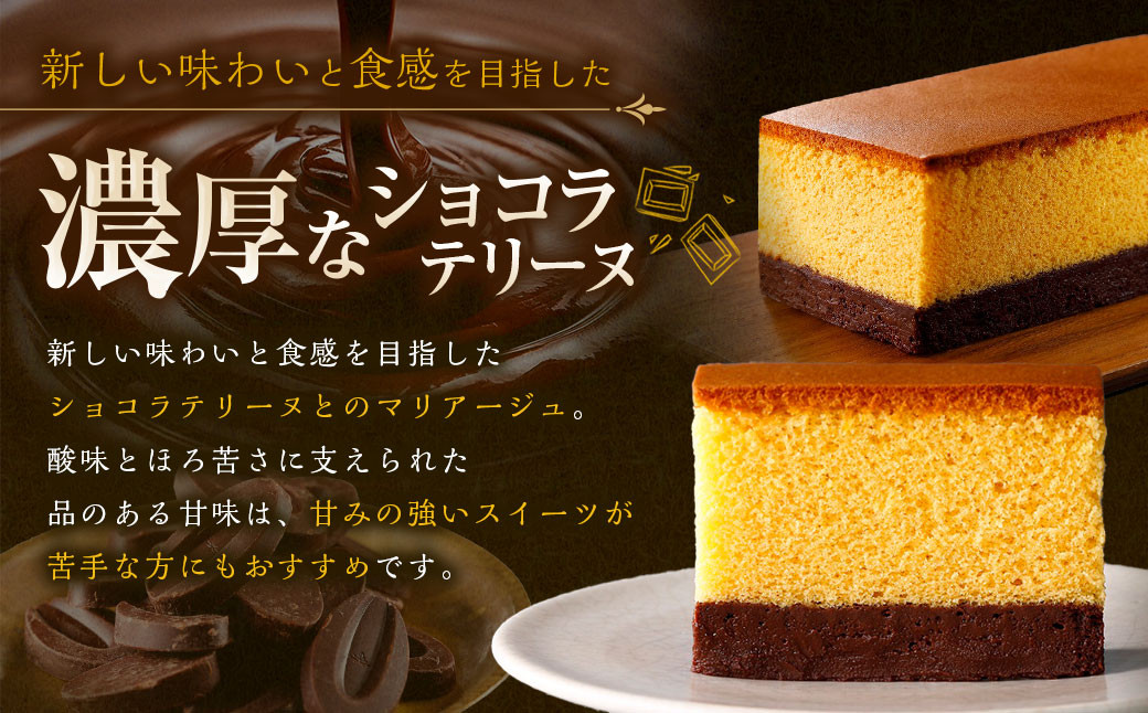 【全12回定期便】長崎カステリーヌショコラ 1本