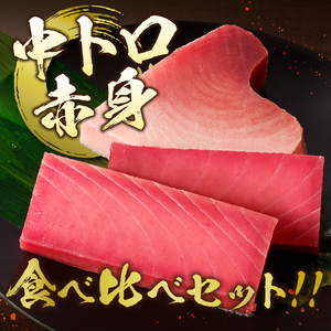 a20-427　天然南鮪　中トロ・赤身　刺身二種盛り