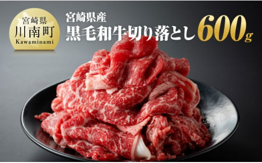 宮崎県産 黒毛和牛 切り落とし 600g【 肉 牛肉 肉 宮崎牛 炒め物 2パック 日本ハム 】