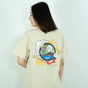 佐野市 マンホールTシャツ(さのまる)サンドベージュ XLサイズ【1534694】
