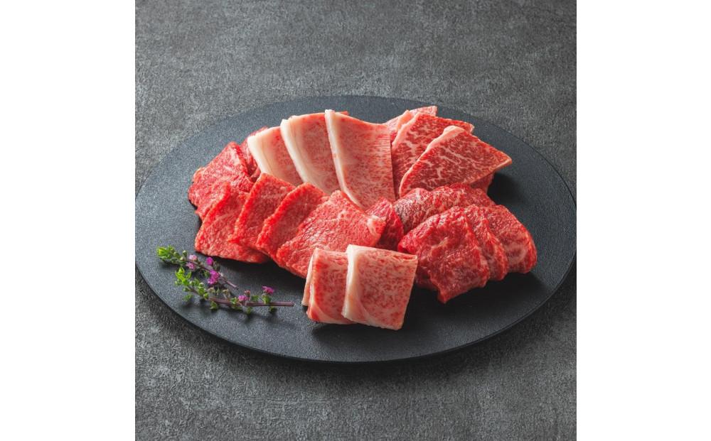 鳥取和牛6つの部位の焼肉盛り合わせ400g  1246