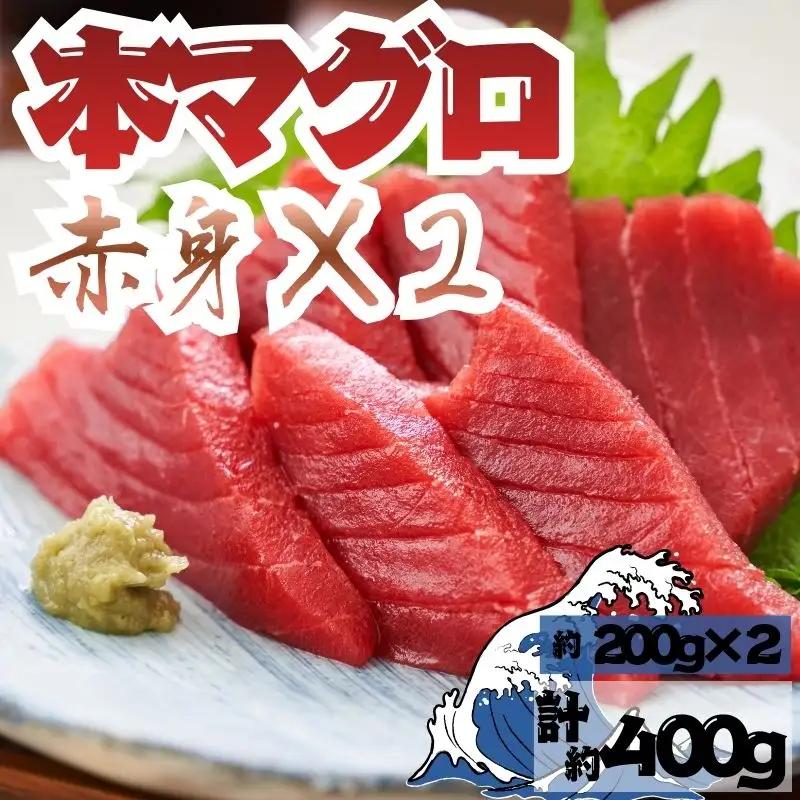 【9月上旬から順次発送】本マグロ 赤身 2柵 国産 本鮪 