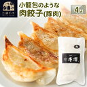 【ふるさと納税】小籠包のような肉餃子（豚肉使用）12個入×4袋