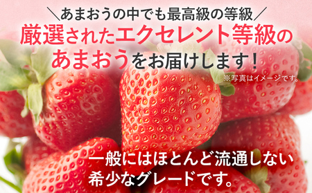 【2026年発送先行予約】プレミアム あまおう EX（化粧箱入り）いちご フルーツ 果物 あまおう 約400g×1パック 苺 イチゴ ギフト 贈答用 贈り物 お祝い 祝い 化粧箱 福岡【発送時期202