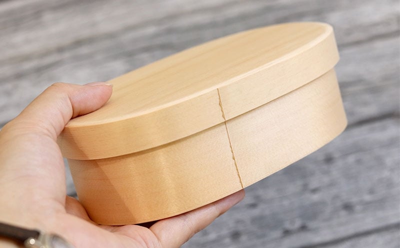 曲げわっぱ弁当箱 400cc 099H3579