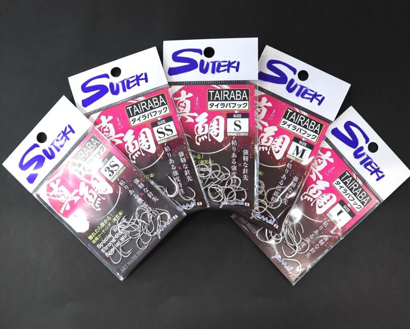 【ふるさと納税】ステキ針 真鯛 鯛ラバフック 4袋セット（サイズ指定不可）[ 釣り具 釣り 釣り針 ルアー 鯛 タイ ]