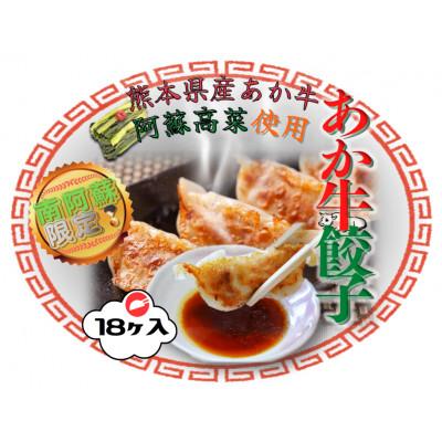 ふるさと納税 南阿蘇村 熊本県産あか牛と阿蘇高菜で作る『あか牛ぎょうざ』18ヶ入×3箱セット |  | 03