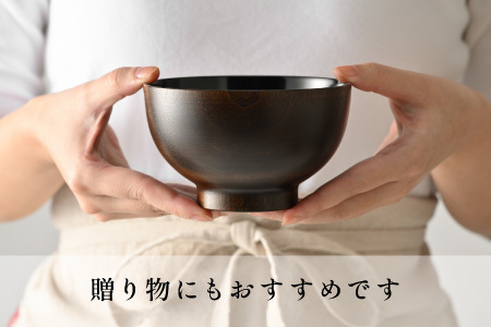 【数量限定・在庫限りで受付終了】2種の塗りが珍しい特別なお椀「漆琳堂の内塗り椀」灰×赤
