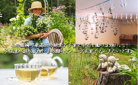 《自然に学ぶ》ハーブ体験（ペア）実施機関：6月中旬～10月末 長野県 飯綱町 [1925]