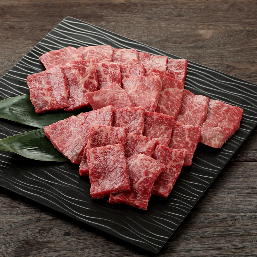 ＜小川ミート＞Ａ5等級「飛騨牛」【雌牛】赤身肉焼き肉用（モモ）500ｇ