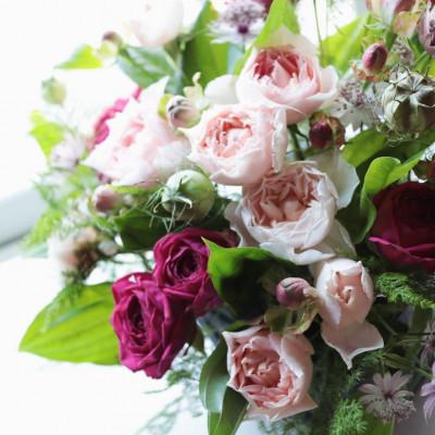 ふるさと納税 筑西市 【毎月定期便】癒しのフラワーセラピーブーケ【花瓶用】/Lサイズ全6回 |  | 01