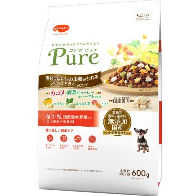ふるさと納税 袋井市 コンボ ピュア ドッグ 超小粒 600g×12袋