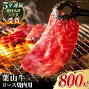 【ふるさと納税】【幻の和牛】国産 和牛 A5ランク 牛肉 葉山牛 ロース 赤身 焼肉用 800g ／ A5 黒毛和牛 焼肉 焼き肉 冷凍 800グラム【葉山牛ステーキレストラン 角車】[ASBD007]