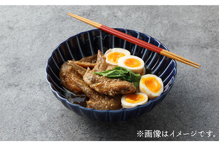 【美濃焼】ぎやまん陶 7寸鉢 茄子紺ブルー【カネコ小兵製陶所】【TOKI MINOYAKI返礼品】 食器 ボウル 鉢 どんぶり 丼 丼ぶり サラダボウル スープボウル 麺鉢 ラーメン うどん デザート