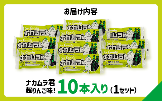 ナカムラ君アイスキャンディ 80ml/本×10本【配送不可地域：離島】