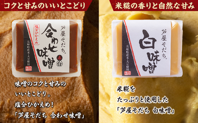 創業100有余年の 老舗 味噌屋 が造る「フリーズドライ味噌汁(4個)とお味噌(2個)の詰め合わせ」| 六甲味噌 みそ 出汁 長期熟成 塩分控えめ 手作り 熟成 調味料 味噌汁 みそ汁 発酵 発酵食品