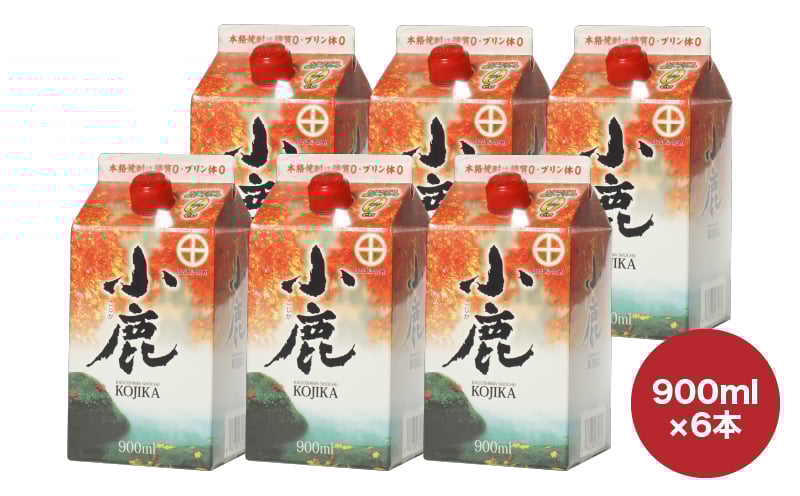 
2191 小鹿 紙パック900ml 6本セット
