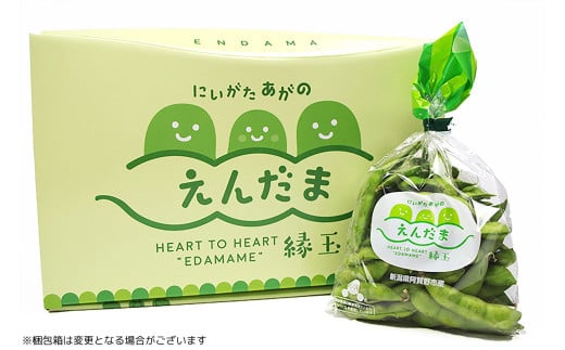 【夏季限定】 朝採り 即冷蔵 新鮮 阿賀野市産 えだまめ 「えんだま」 2kg (250g×8袋) 枝豆 つまみ 期間限定  2P03012
