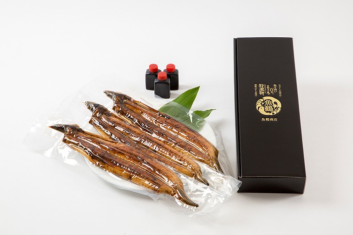 大型サイズ　ふっくら柔らか国産うなぎ蒲焼き　3尾