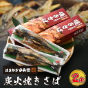 【ふるさと納税】焼き鯖 はまやき安兵衛の炭火焼きさば 2本 【極旨の鯖を味わう！】素材自体は勿論、徹底的に 炭火焼き にこだわり1本1本焼き上げました【ご注意】製造から4日以内にお召し上がりください【焼き鯖 焼きサバ 鯖 サバ お中元 お歳暮 ギフト 贈り物】