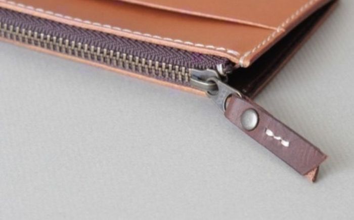 tanikoオリジナル 小銭入れ（焦茶）《厚真町》【Taniko leather】 [AXAP023]