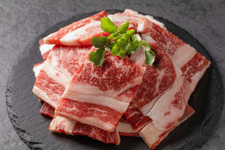 熊本県産 あか牛 切り落とし 焼肉 1200g 1.2kg 小分け 3パック 牛肉 国産 赤身 厚切り バーベキュー BBQ ギフト 贈答用 ワイエスフード 熊本 阿蘇 南小国町 送料無料