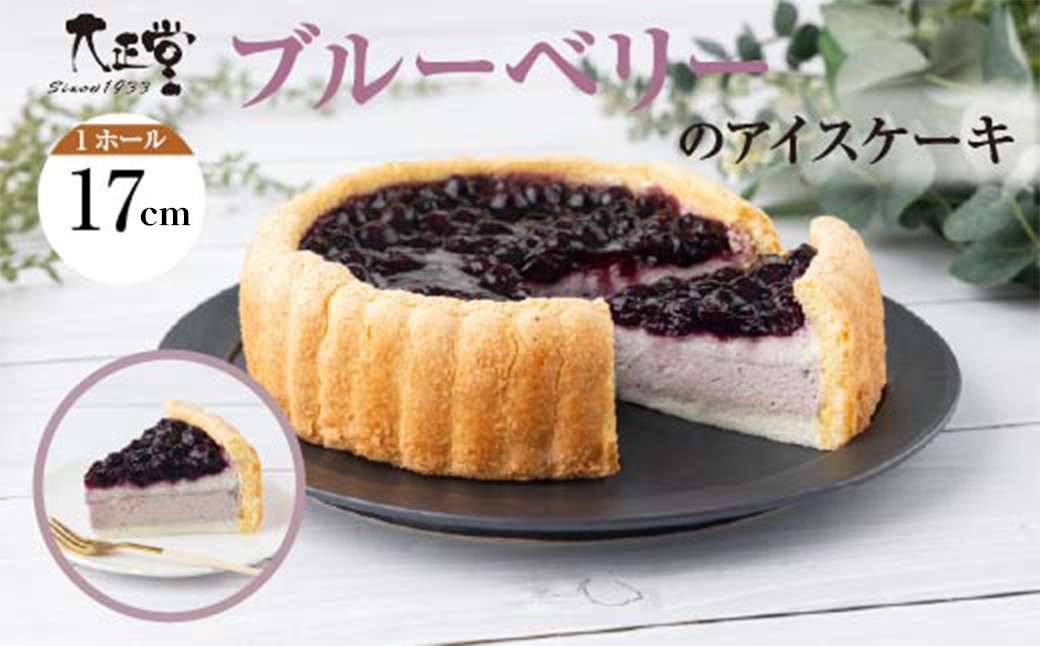ブルーベリーのアイスケーキ（ホール17cm）　55P5619