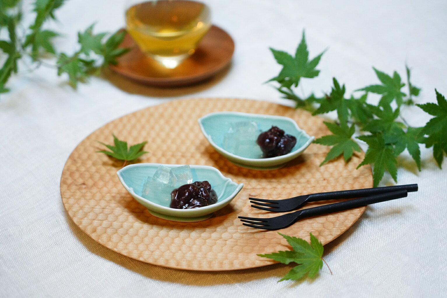 【ふるさと納税】深川製磁 有田焼 笹青磁 ペア千代口 A24-76