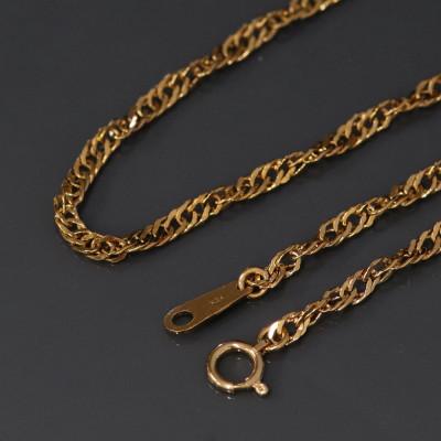 ふるさと納税 山梨市 K24純金スクリュー47チェーンネックレス50cm |  | 01