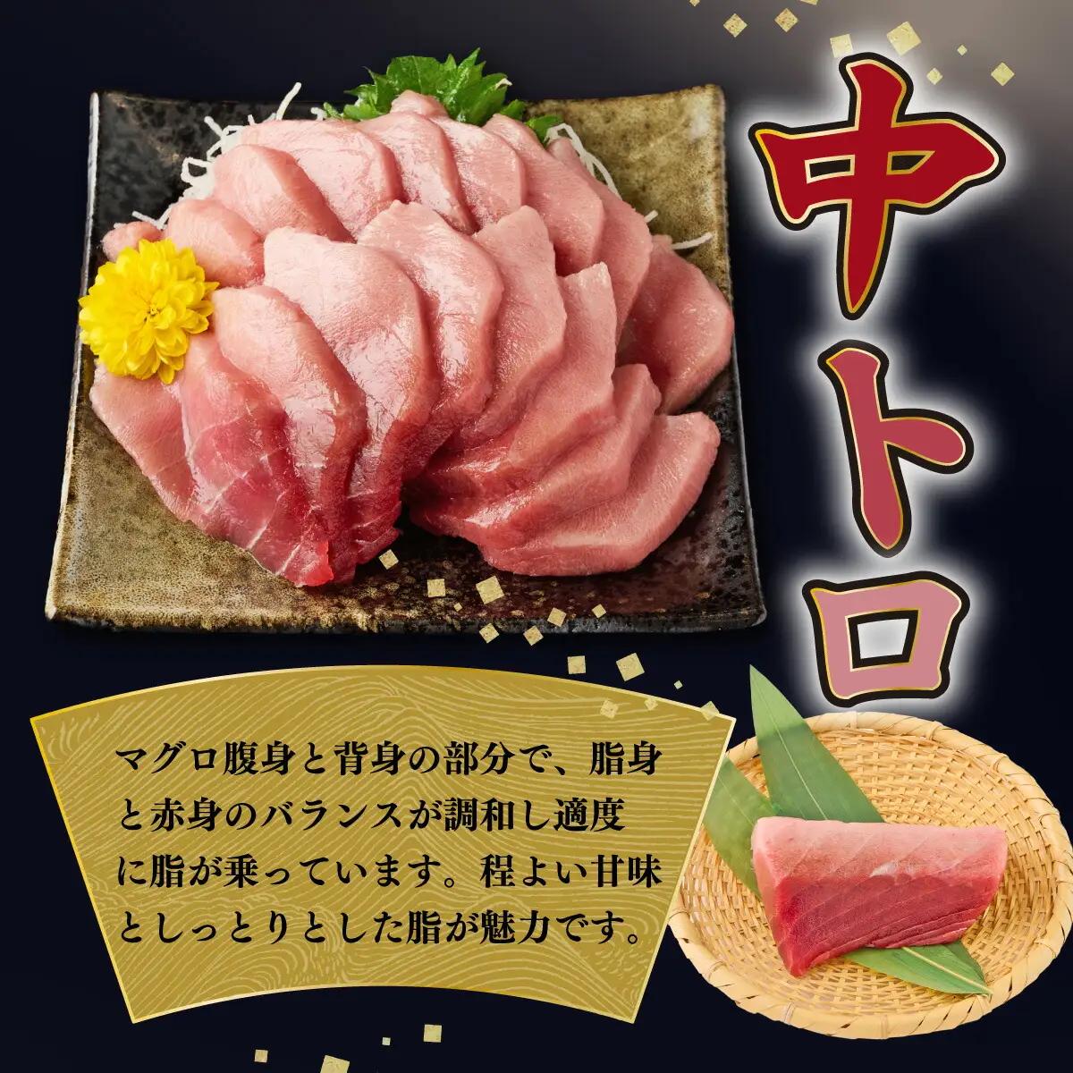 天然南マグロ 赤身中トロ大トロ 約650g マグロ ge003