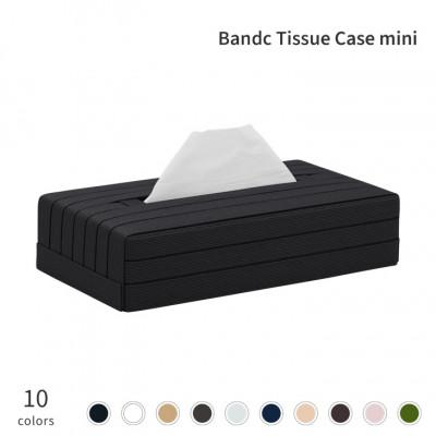 ふるさと納税 奥州市 心地よい暮らしをつくる ティッシュケース mini ブラック バンドシー [AR088] |  | 02