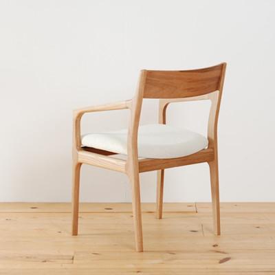 ふるさと納税 大川市 ダイニングチェア オーク無垢材 肘付 WAプラス(大川市) TS-10HO |  | 02