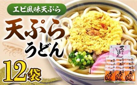 天ぷら うどん 12食 《豊前市》【富士菊】うどん 天ぷらうどん 天ぷら 麺 麺類 福岡 豊前  [VAI010]