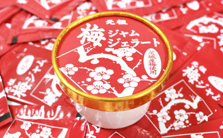 No.390 梅ジャムジェラート　【100g×6個】