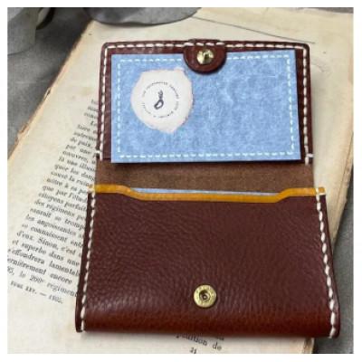 ふるさと納税 宇部市 【革小物one】card case(マスタード) |  | 02