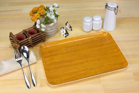 【ナチュラル×オーク 2枚組】タツクラフト SRトレー M 33cm ウッド