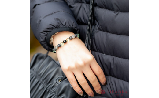 対人健全パワーストーンブレスレット(対人01)･8mm玉 (19.2cm)