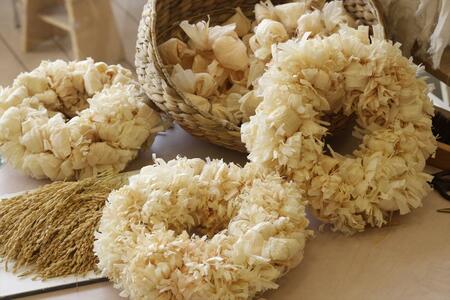 多可ひのきのリース 大【完成品】[1290]