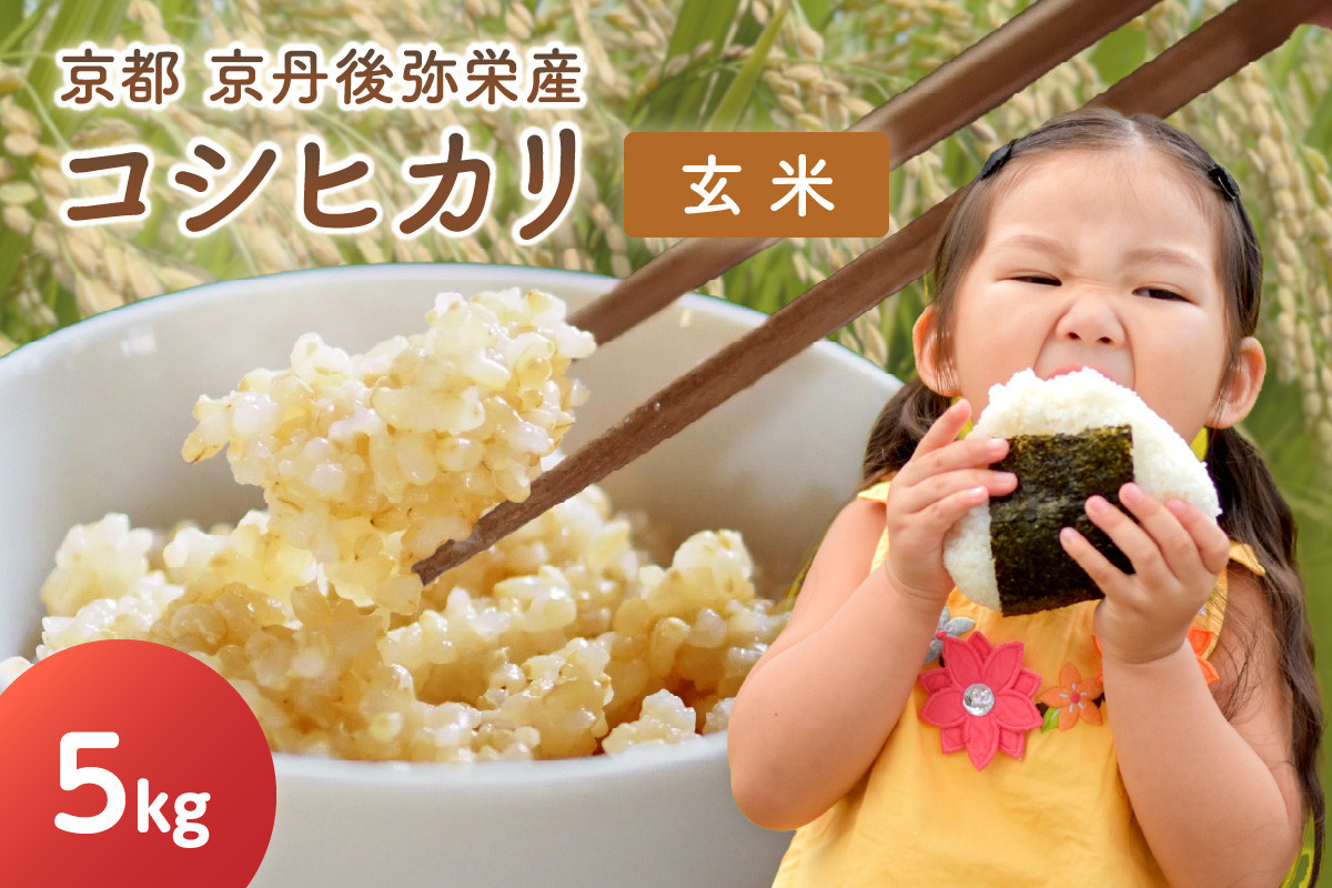 
                  【先行予約】丹後弥栄産コシヒカリ（玄米5kg） 農家応援 生産者応援 ふるさと納税 米　NF00005
                