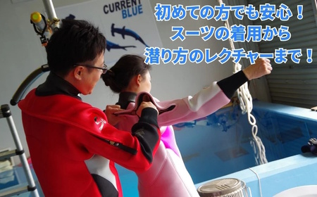 ダイビング体験 3時間 1名様 ダイビング専用プール スキューバダイビング 千葉 スクーバダイビング 体験ダイビング アクティビティ PADIダイビングスクール おすすめ 初心者歓迎 プール 関東 遊