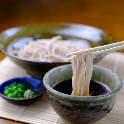 ふるさと納税 むつ市 冷凍十割茹で蕎麦(ざる用　6食分)