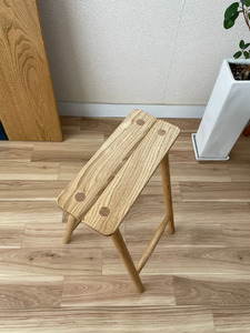 椅子 いす スツール チェア 無垢材  遊木舎 ND03 kouma stool  椅子