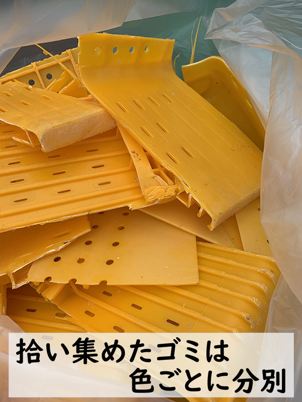 隠岐の島町産海洋プラスチックごみが生まれ変わった　リーフツールトレイ