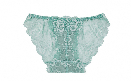 【履き心地もデザインも】ショーツ単品 フルバック Turquoise blue ターコイズブルー  yvesju イヴジュ イヴジュビリー ブラジャー ノンワイヤー ナイトブラ 育乳 下着 ランジェリ