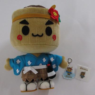 ふるさと納税 武豊町 【武豊町公式マスコットキャラクター】みそたろうぬいぐるみ・キーホルダー・ピンバッチセット